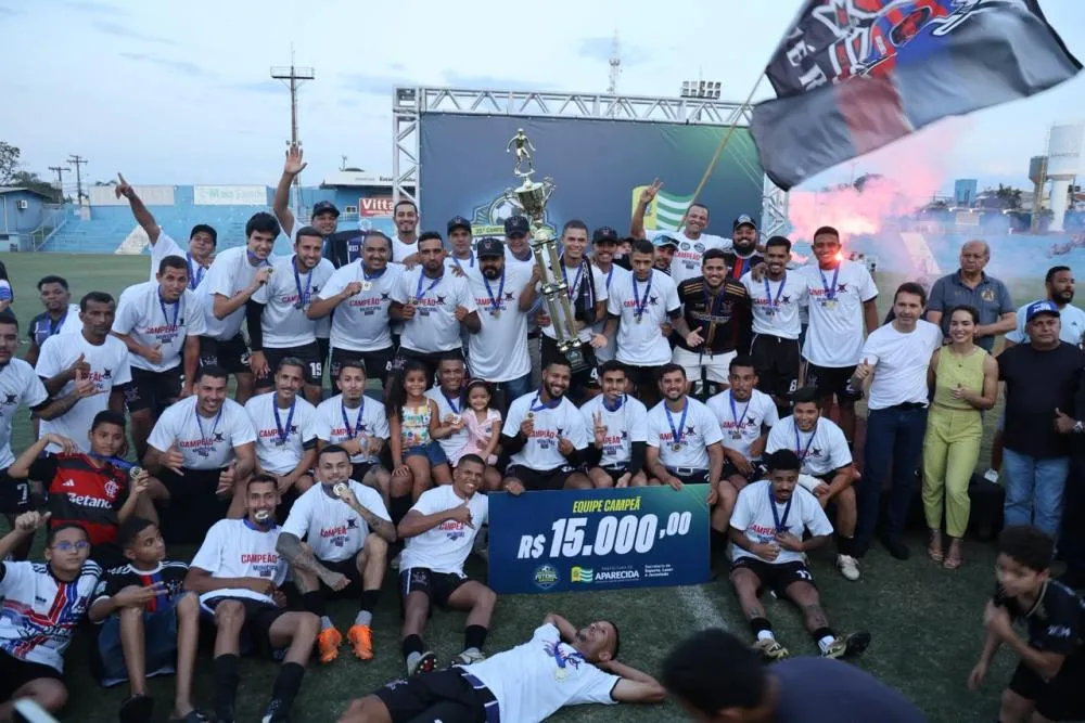 Rio Preto FC conquista título inédito do Campeonato Municipal de Futebol Amador de Aparecida